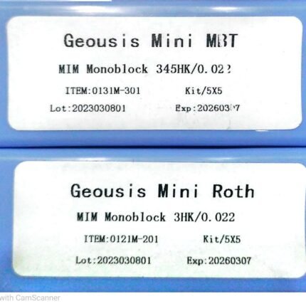 Geousis Ortho Bracket Set